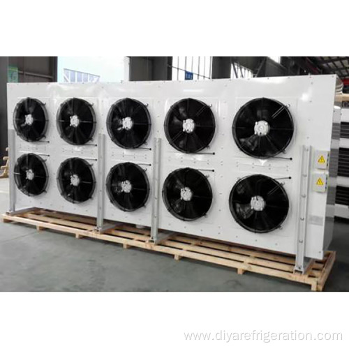 portable evaporative air cooler in ten fans